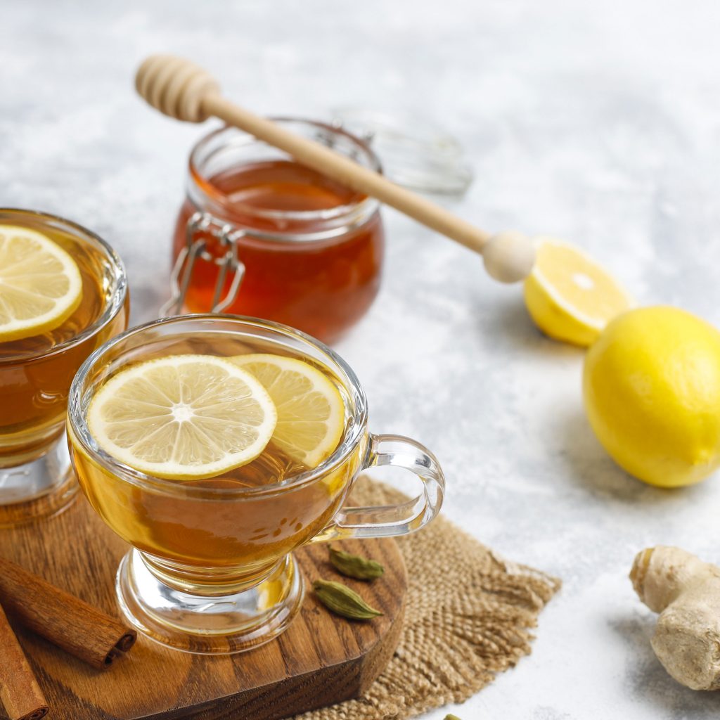 Heißer Honig, Zitrone / Limette &amp; Ingwer - Honig-Rezept der Imkerei Weiss